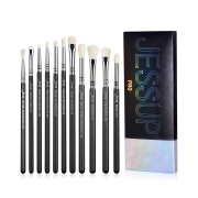Jessup Beauty - Brush set PRO 11pcs - T340: Black/Silver