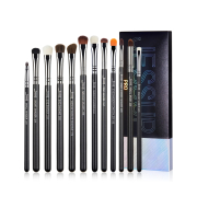 Jessup Beauty - Brush set PRO 12pcs - T339: Black/Silver