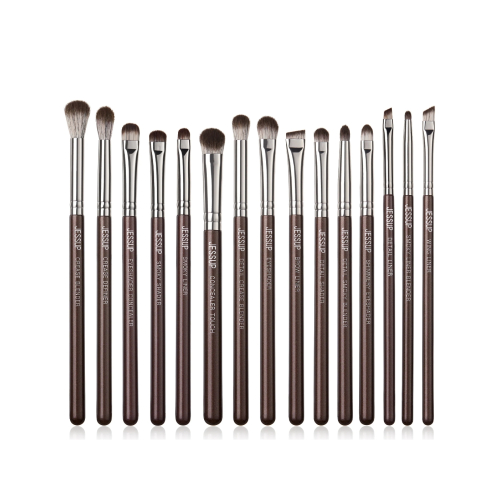 Jessup Beauty - *The Artists Eye Brush* - Set of 15 brushes - Shimmer Brown