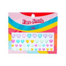 Jovo - Face Stickers Face Jewels - Heart