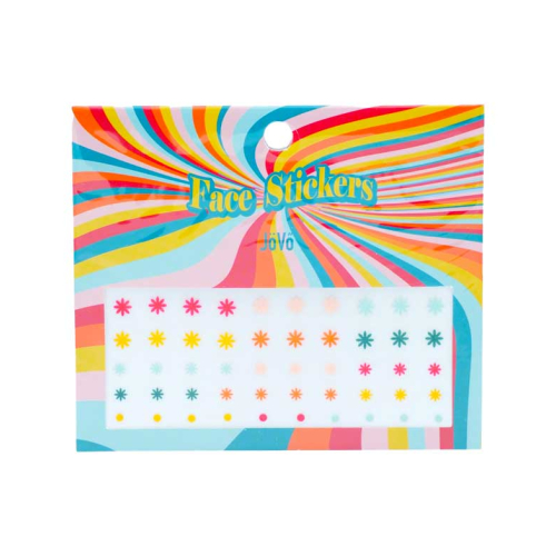 Jovo - Adhesives for face Face Stickers - Flower