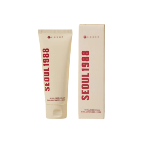 K-Secret - *Seoul 1988* - Face Cream Snail Mucin 93% + Rice
