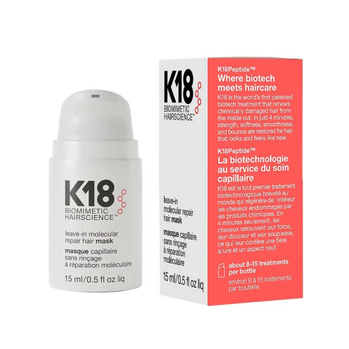 K18 - Repair mask without rinsing Leave-In Molecular Repair - 15ml