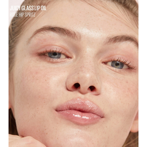 Kaja - Lip Oil Juicy Glass - 01: Rose Hip Spritz