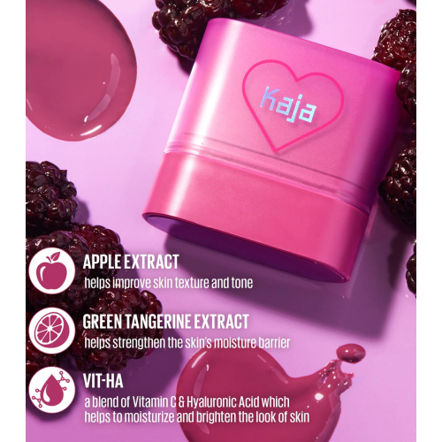 Kaja - Multi-stick lip and cheek balm Dewy Bar - Berry Sparkler
