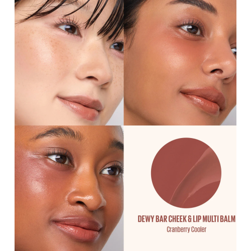 Kaja - Multi-stick lip and cheek balm Dewy Bar - Cranberry Cooler