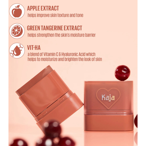 Kaja - Multi-stick lip and cheek balm Dewy Bar - Cranberry Cooler