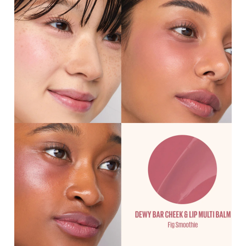Kaja - Multi-stick lip and cheek balm Dewy Bar - Fig Smoothie