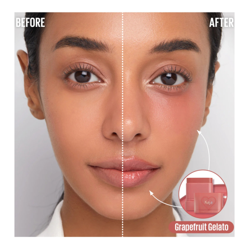 Kaja - Multi-stick lip and cheek balm Dewy Bar - Grapefruit Gelato