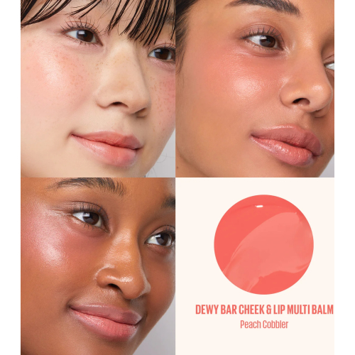 Kaja - Multi-stick lip and cheek balm Dewy Bar - Peach Cobbler