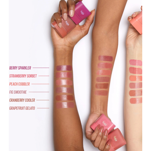 Kaja - Multi-stick lip and cheek balm Dewy Bar - Peach Cobbler