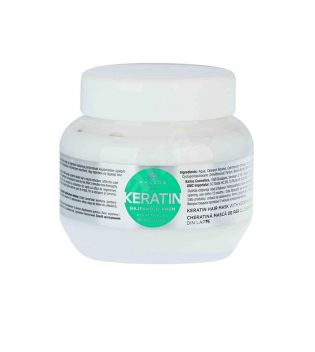 Kallos Cosmetics - Keratin Hair mask 275 ml - Keratin and Milk Protein