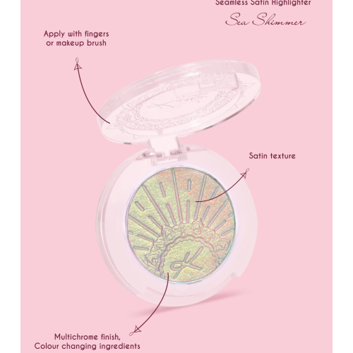 Karla Cosmetics - Highlighter Seeamless Satin - Sea Shimmer