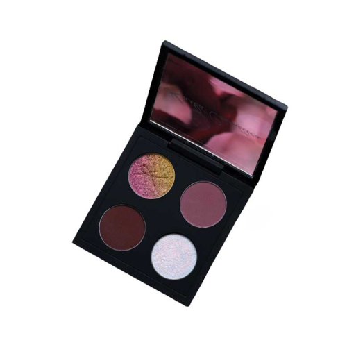 Karla Cosmetics - Multi-Chrome Eyeshadow Palette Romance Quad