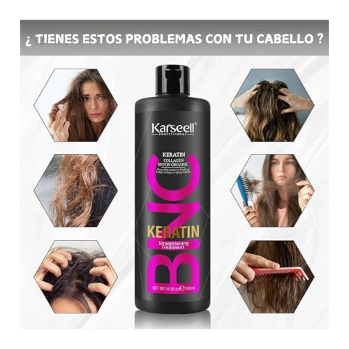 Karseell - *BNC* - Keratin hair treatment for straightening