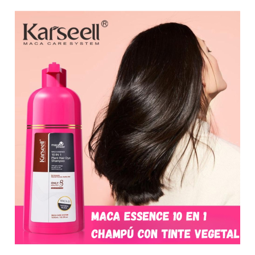 Karseell - 10 in 1 Dye Shampoo - Black