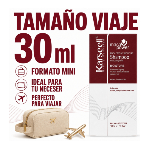 Karseell - *Maca Power* - Shampoo for damaged hair - Mini size