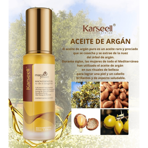 Karseell - *Maca Power* - Hair serum with Argan Oil