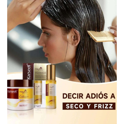 Karseell - *Maca Power* - Repairing treatment set Mask + Serum oil