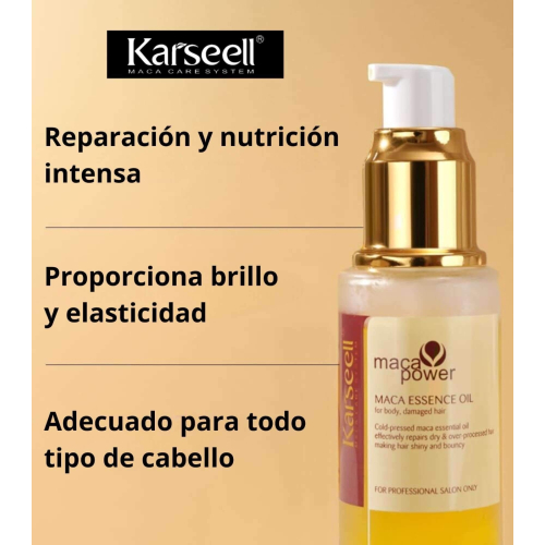 Karseell - *Maca Power* - Repairing treatment set Mask + Serum oil