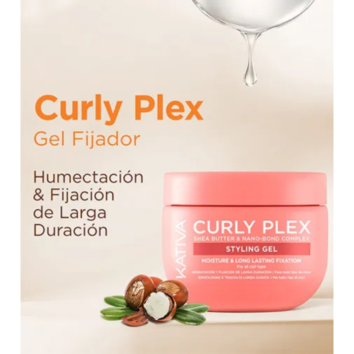 Kativa - *Curly Plex* - Curl Styling Gel - Curly Hair