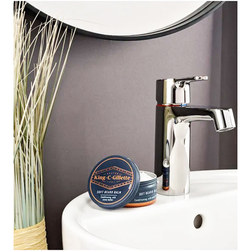 King C. Gillette - Soft Beard Balm with Cocoa Butter