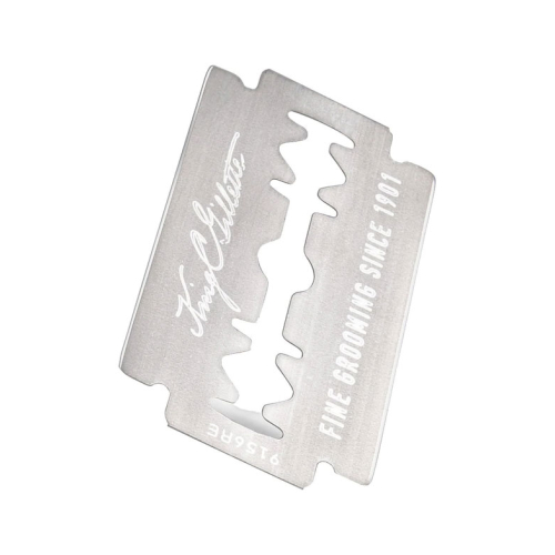 King C. Gillette - Double-edged razor blades