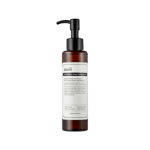 Klairs - Gentle Black Deep Cleansing Oil