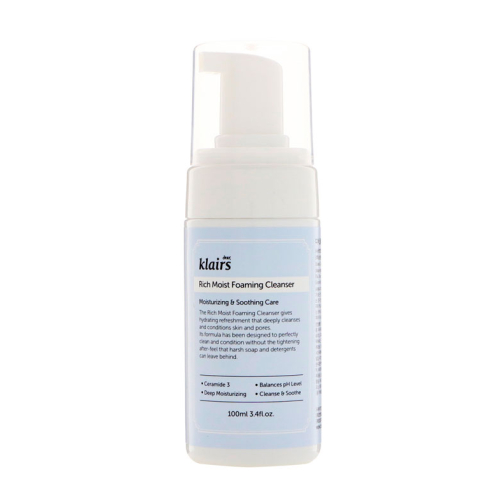 Klairs - Rich Moist Foaming Cleanser