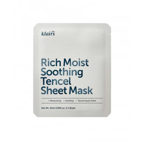 Klairs - Rich Moist Soothing Tencel Sheet Mask