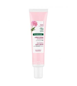 Klorane - Light soothing cream with BIO Peony - Sensitive skin