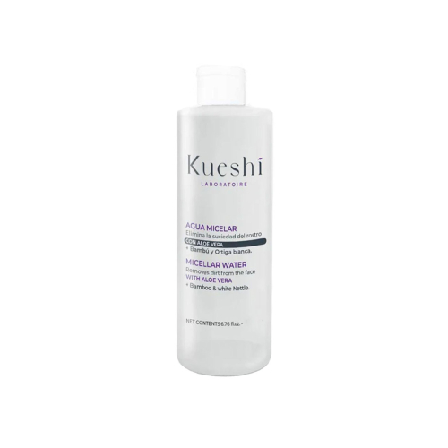 Kueshi - Gentle micellar water with aloe vera, bamboo and white nettle