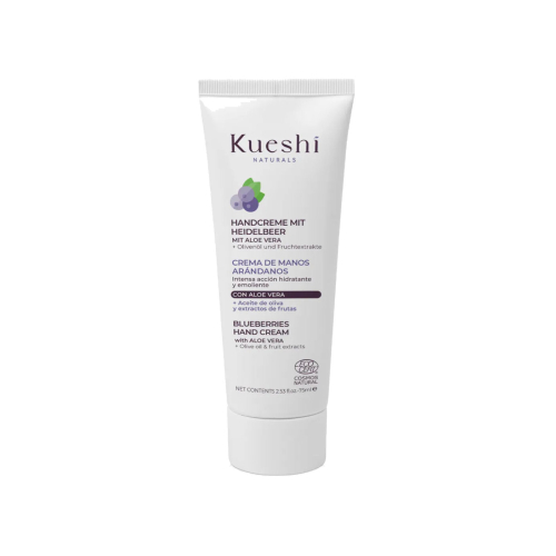 Kueshi - Moisturizing hand cream - Blueberries