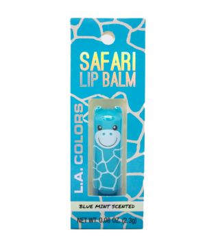 L.A Colors - Safari Lip Balm - Blue Mint Scented