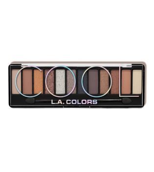 L.A Colors - *Color Vibe* - Eyeshadow Palette Cool