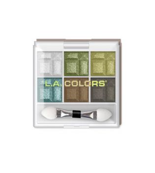 L.A Colors - 6 Color Eyeshadow palette - CES461: Earthy