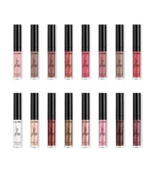 L.A Colors - Set of 16 lip glosses Gloss Fanatic