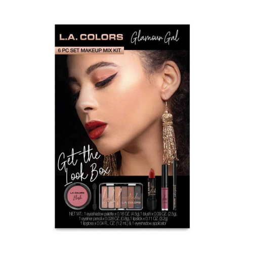 L.A Colors - 6 Piece Makeup Set - Glamour Gal