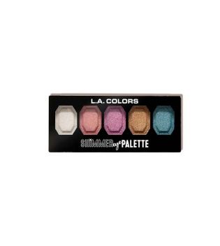 LA Colors - *Shimmer eye* - Eyeshadow palette: Shine on