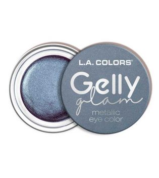 L.A Colors - Gelly Glam Metallic eyeshadow cream - CES288 Blue Lightning