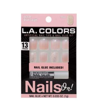 L.A Colors - False Nails Nails On! - Toast