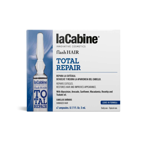La Cabine - *Flash Hair* - Repairing hair ampoules Total Repair - Damaged hair