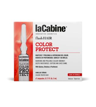 La Cabine - *Flash Hair* - Hair ampoules Color Protect - Dyed hair