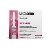 La Cabine - *Flash Hair* - Hair ampoules Keratin - Straight hair with a tendency to frizz