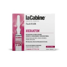 La Cabine - *Flash Hair* - Hair ampoules Keratin - Straight hair with a tendency to frizz