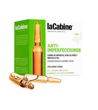 La Cabine - Pack of 10 Anti-blemish ampoules - Combination and oily skin