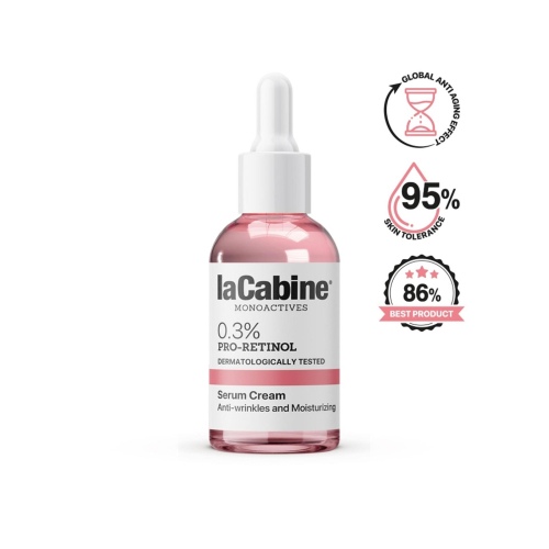 La Cabine - Anti-wrinkle and moisturizing cream serum 0.3% Pro-Retinol - All skin types