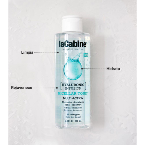 La Cabine - Multi-action micellar toner Hyaluronic Infusion 200ml - All skin types