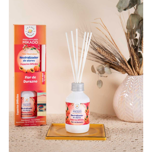 La Casa de los Aromas - Mikado Air Freshener 100ml - Peach Blossom