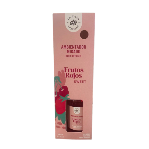 La Casa de los Aromas - Mikado Air Freshener 100ml - Sweet Red Fruits